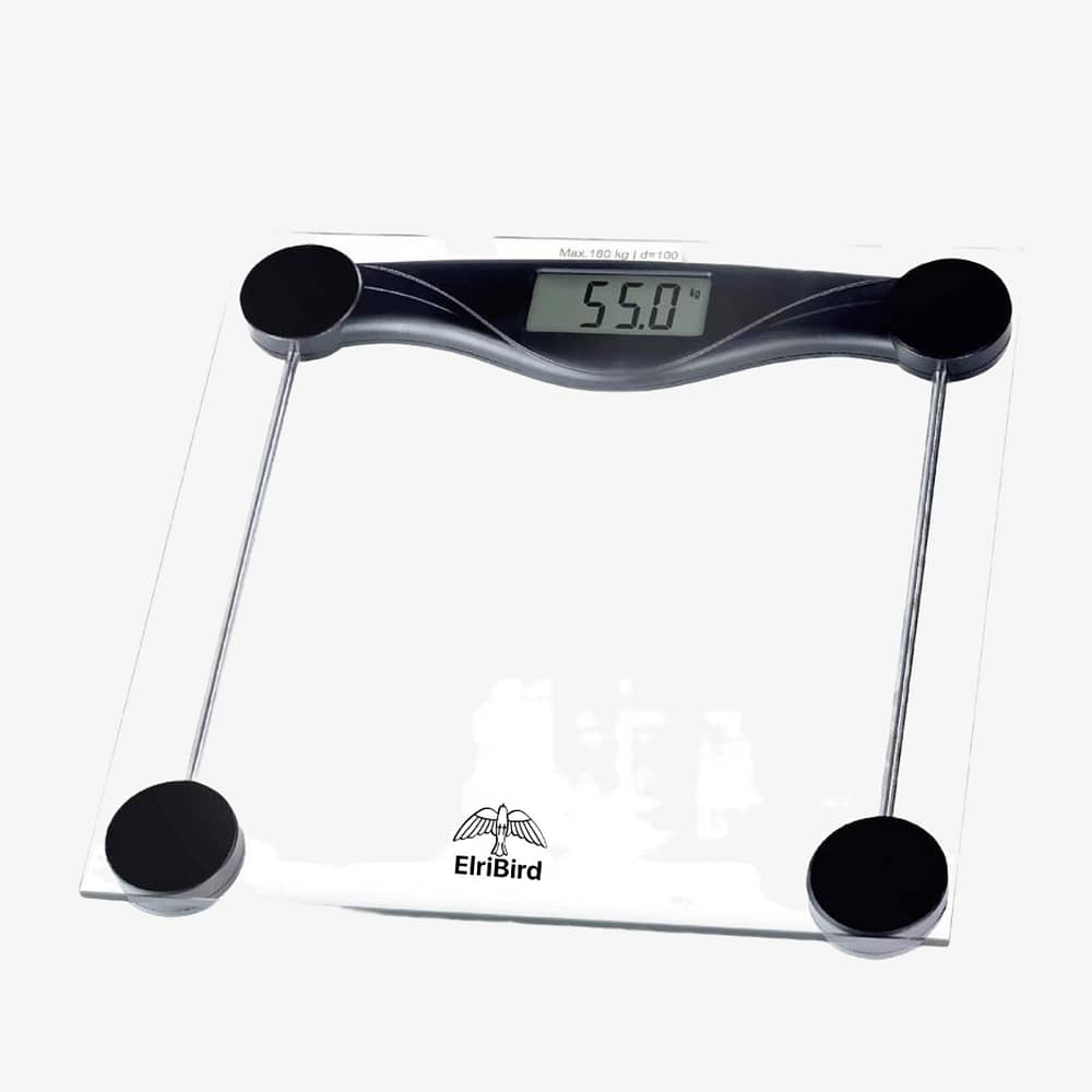 Tempered Glass Weight Scale-ElriBird Europe - EBWC0001