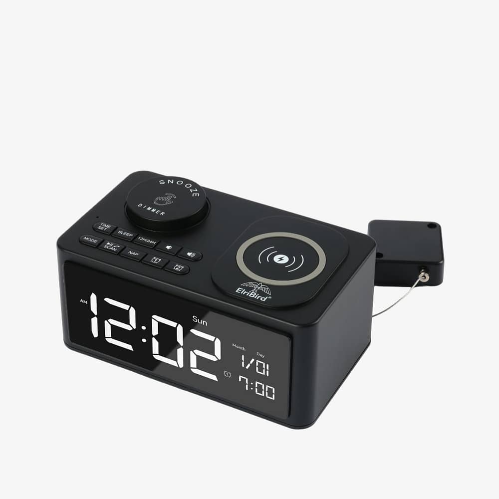 Digital Alarm Clock For Hotel Rooms -EBDSN0004-ElriBird Europe-Dock Stations