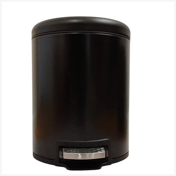 Hotel Pedal Bin 5 Liter - Black Color - EBWB0018-BL